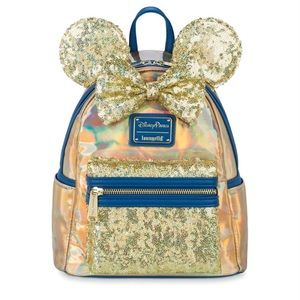 Walt Disney World 50th Anniversary Loungefly Mini Backpack
